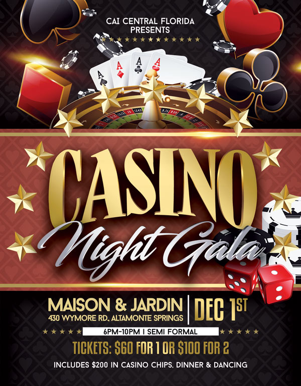 Casino Night Gala – CAI Central Florida